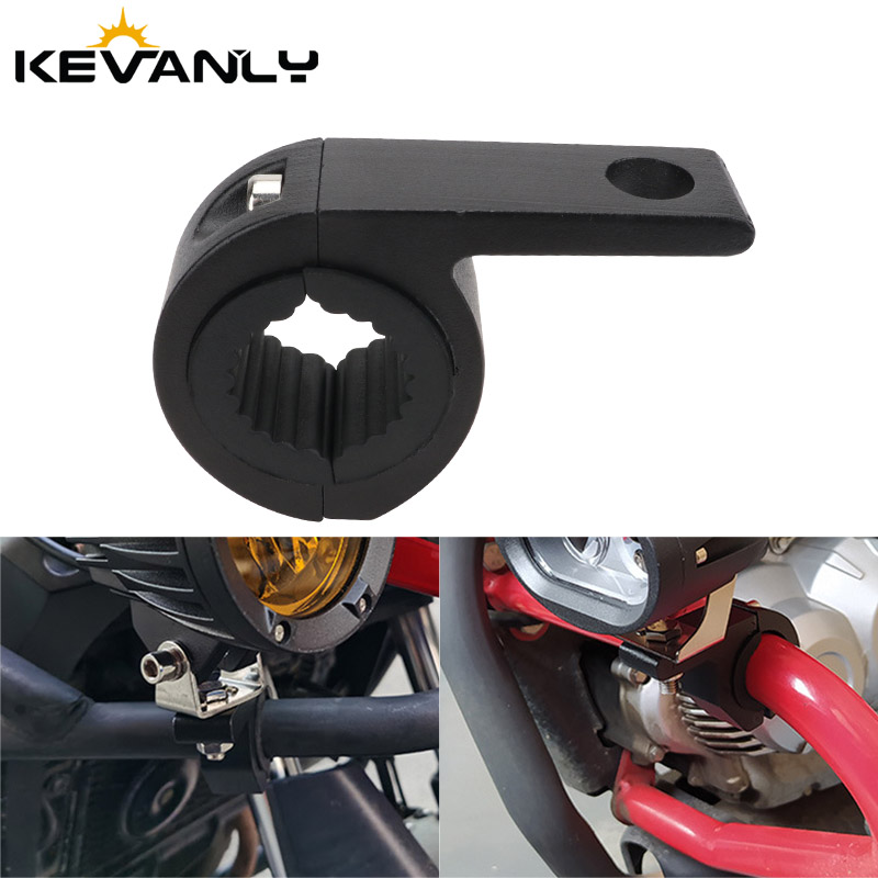 Mountain Biking Derby - Motorcycle Spotlights Brackets Tube Clamp Mount