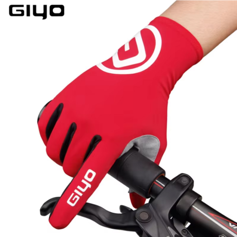 Mountain Biking Gloves Mens - GIYO Touch Screen Long Full Fingers