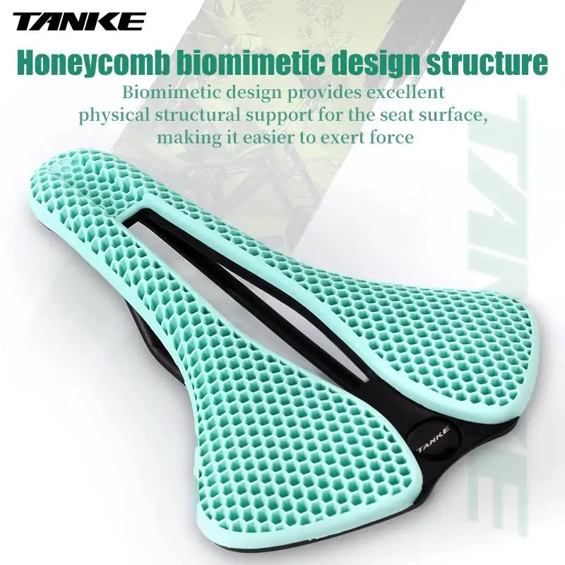 Mtb Saddle Lightweight - TANKE MTB road bicycle saddle honeycomb