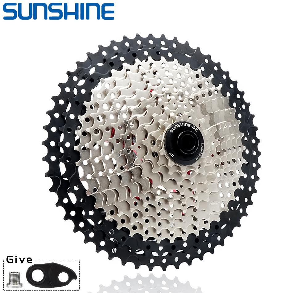 Cassette 11 Speed - SUNSHINE Bicycle Cassette 8/9/10/11/12Speed Freewheel 32/36T/40T/42T/46T/50T/52T