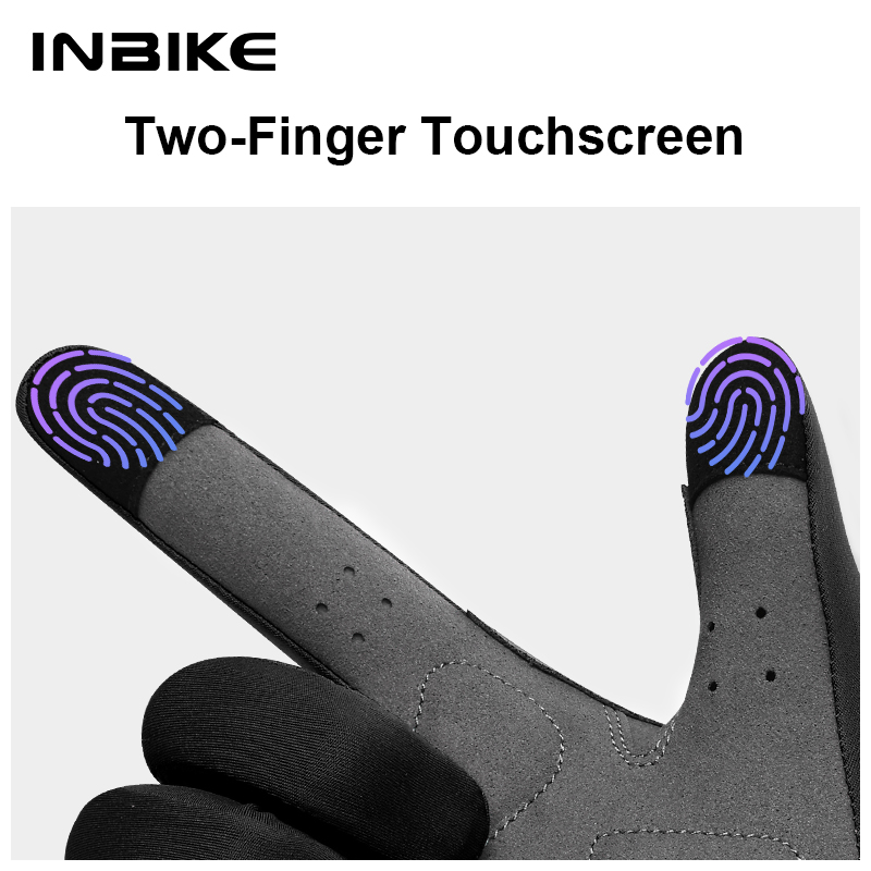 INBIKE Full Finger MTB Cycling - Mountain Biking Gloves Mens recension och pris