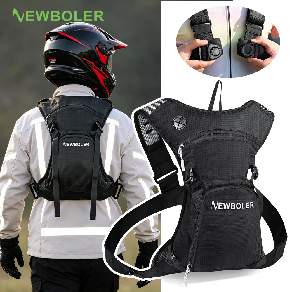 NEWBOLER 8L Motorcycle Cycling - Mountain Biking Rucksack recension och pris