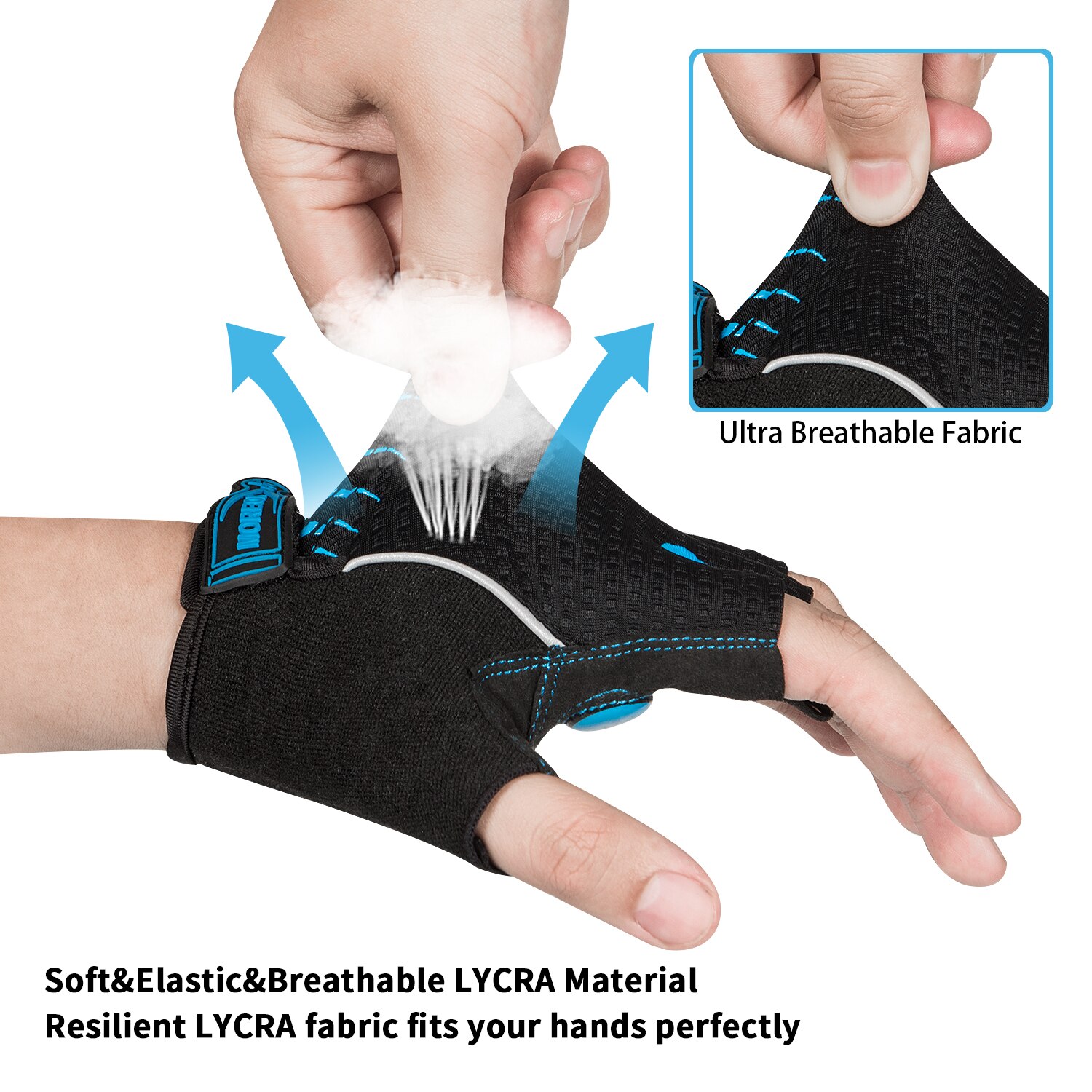 MOREOK Cycling Gloves,Breathab - Mountain Biking Gloves Mens recension och pris