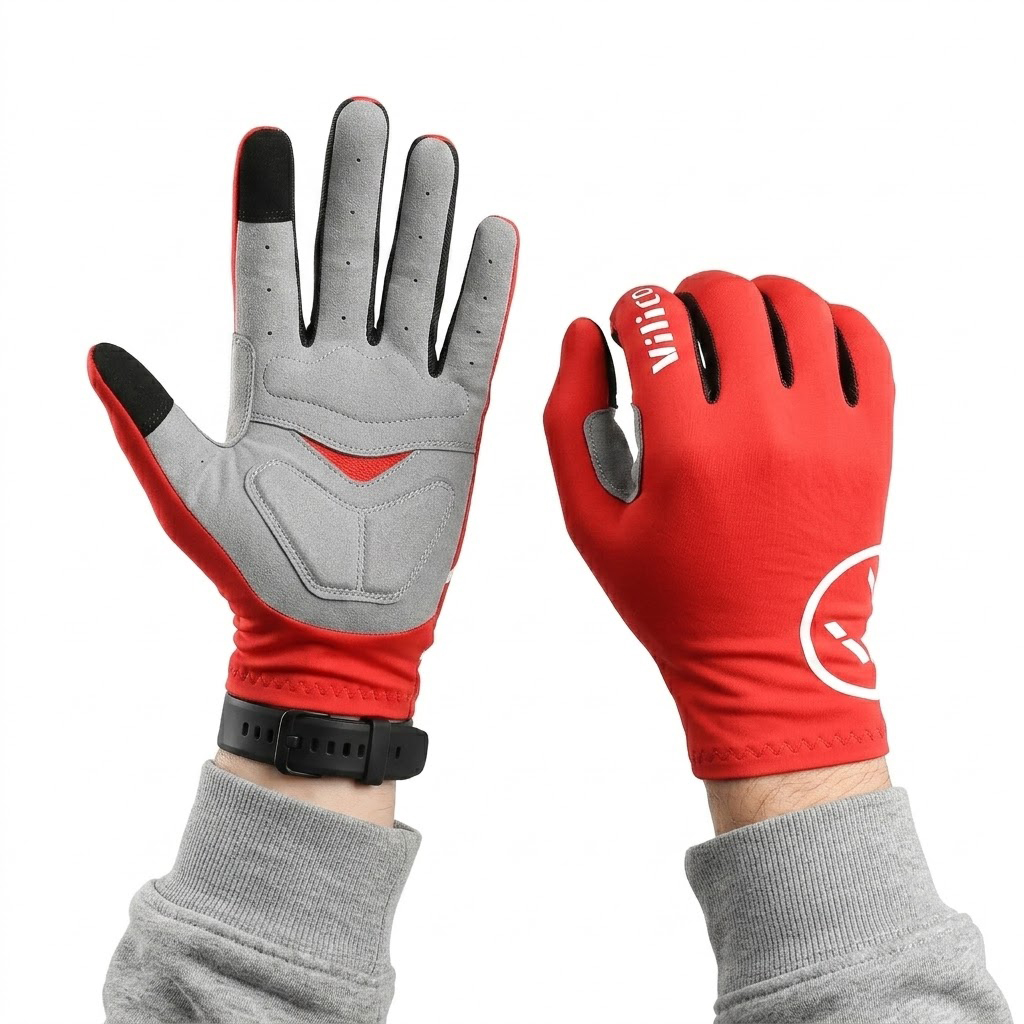 Full Finger Cycling Gloves, Br - Mountain Biking Gloves Mens recension och pris