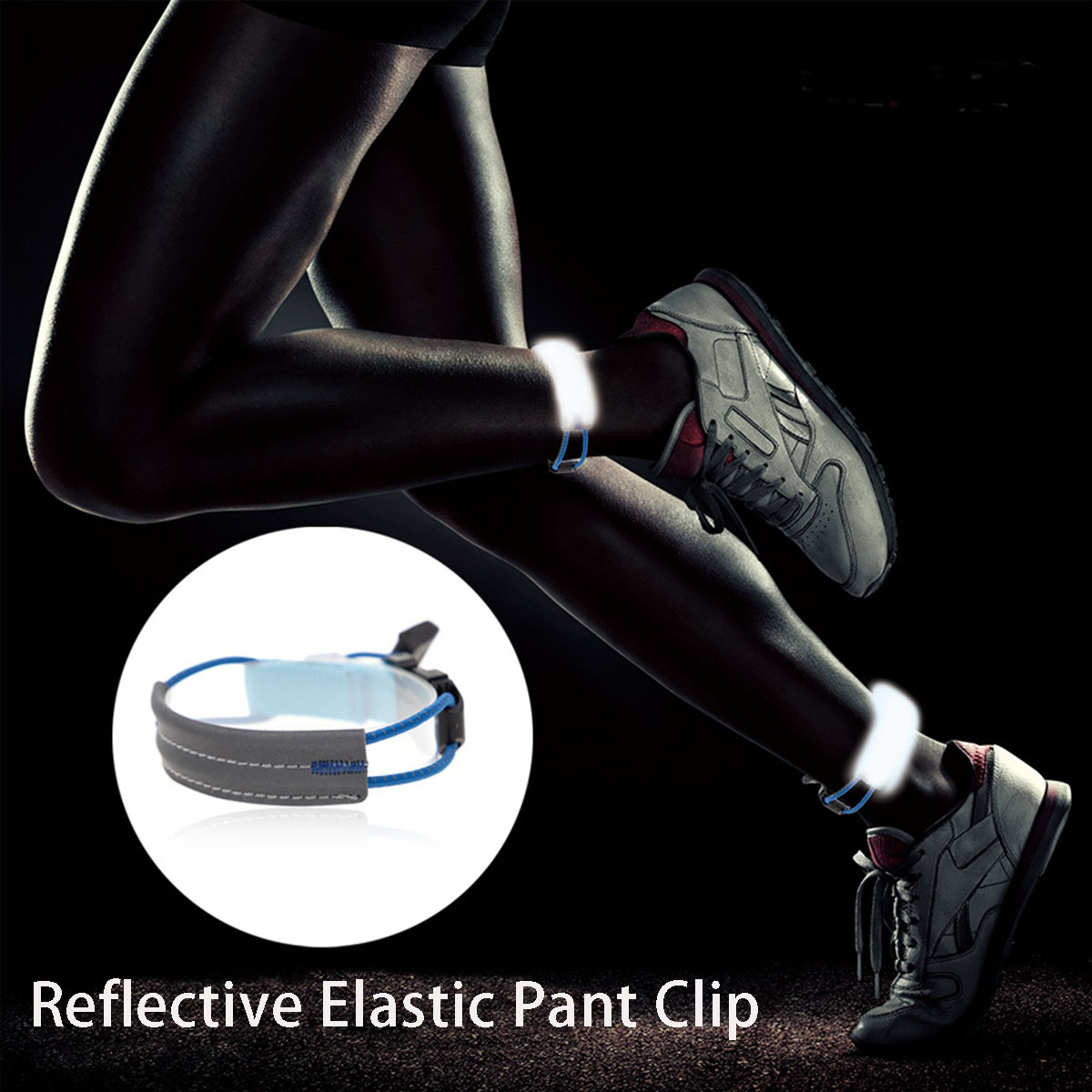 Elastic Reflective Cycling Leg - Mountain Biking Pants recension och pris