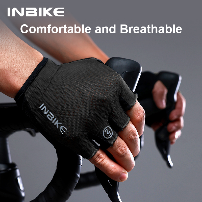 INBIKE Bike Half Finger Cyclin - Mountain Biking Gloves Mens recension och pris