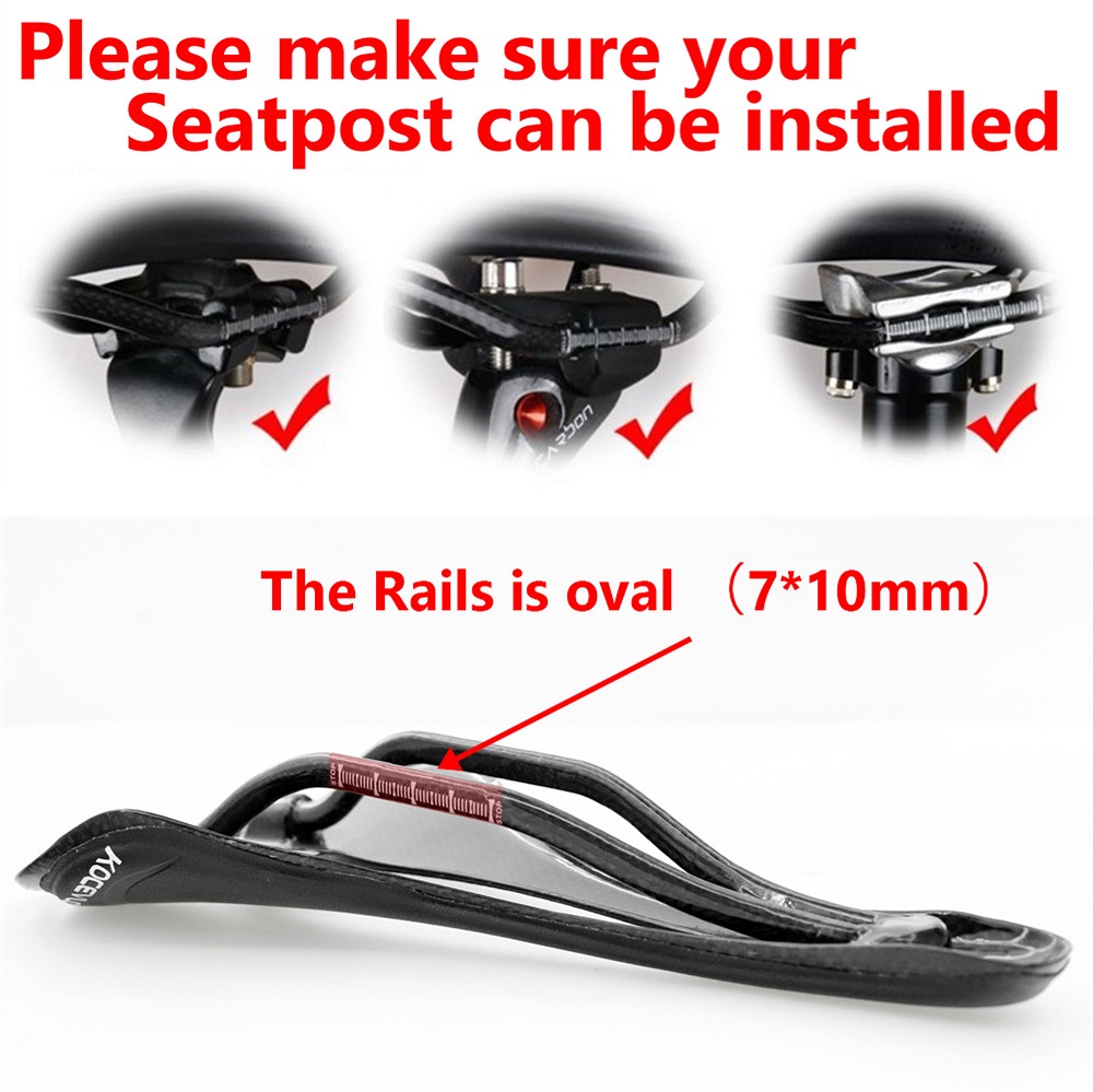 KOCEVLO Carbon Saddle T800 Car - Mtb Saddle Lightweight recension och pris