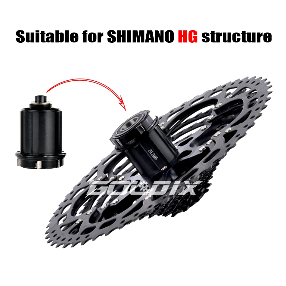 SUNSHINE Bicycle Cassette Blac - Cassette 11 Speed recension och pris