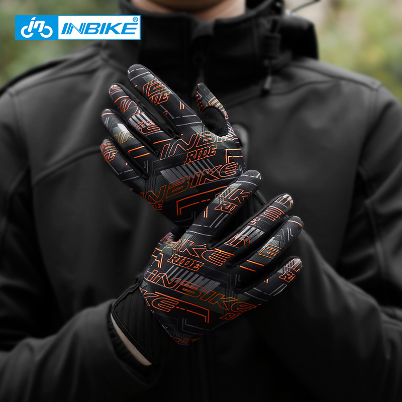 INBIKE Cycling Gloves For Men  - Mountain Biking Gloves Mens recension och pris