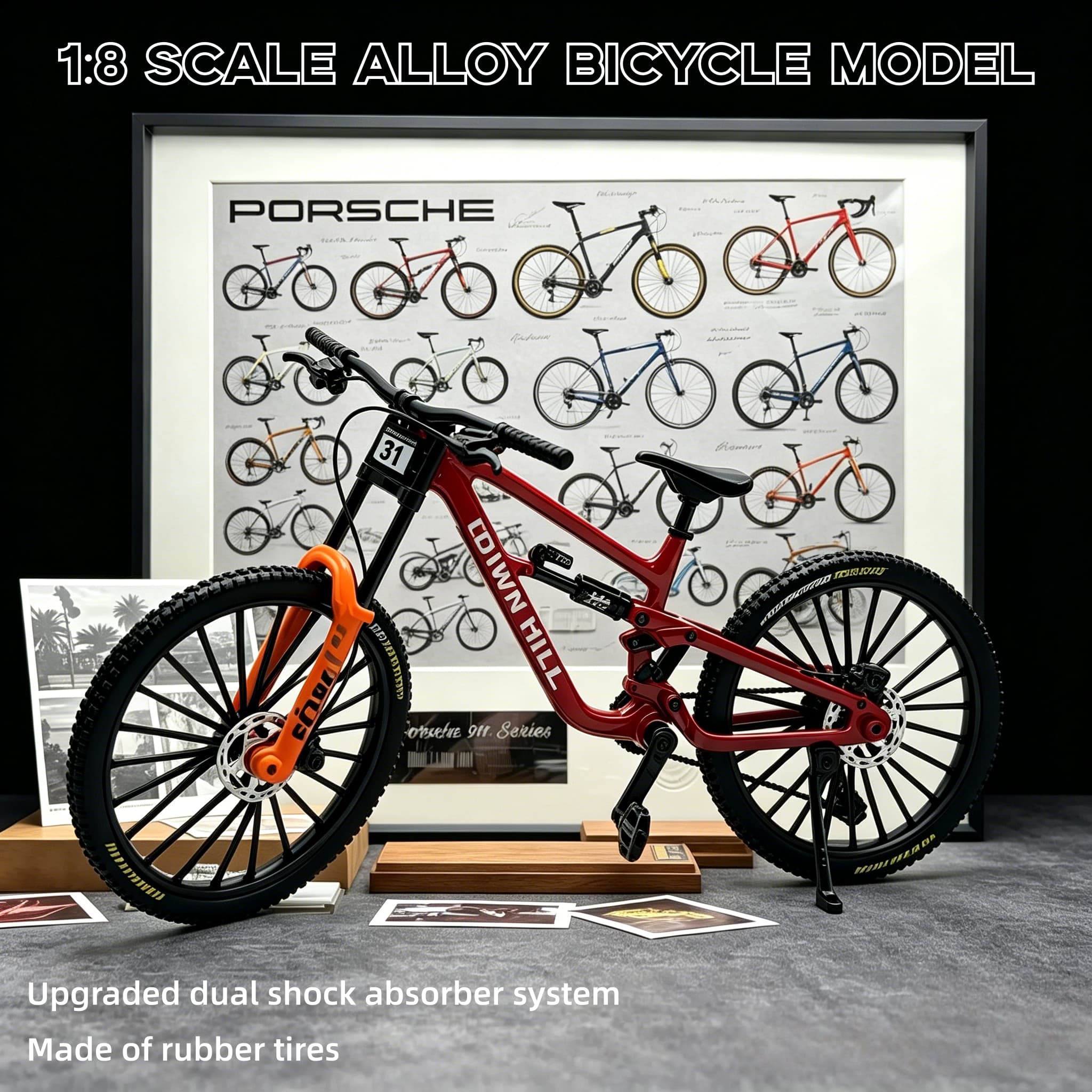 1:8Scale Alloy Downhill Mounta - Mountain Biking Overalls recension och pris