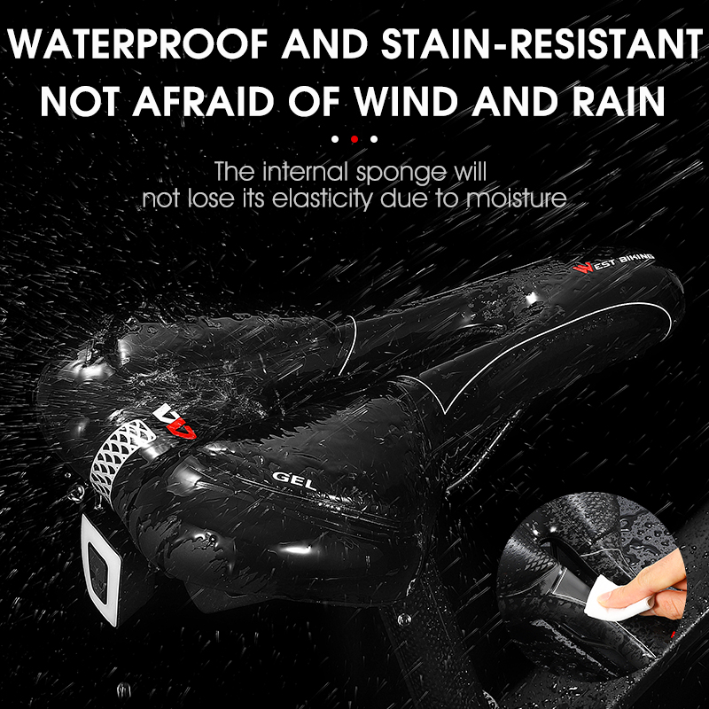 WEST BIKING Bike Saddle PU Wat - Mtb Saddle Lightweight recension och pris