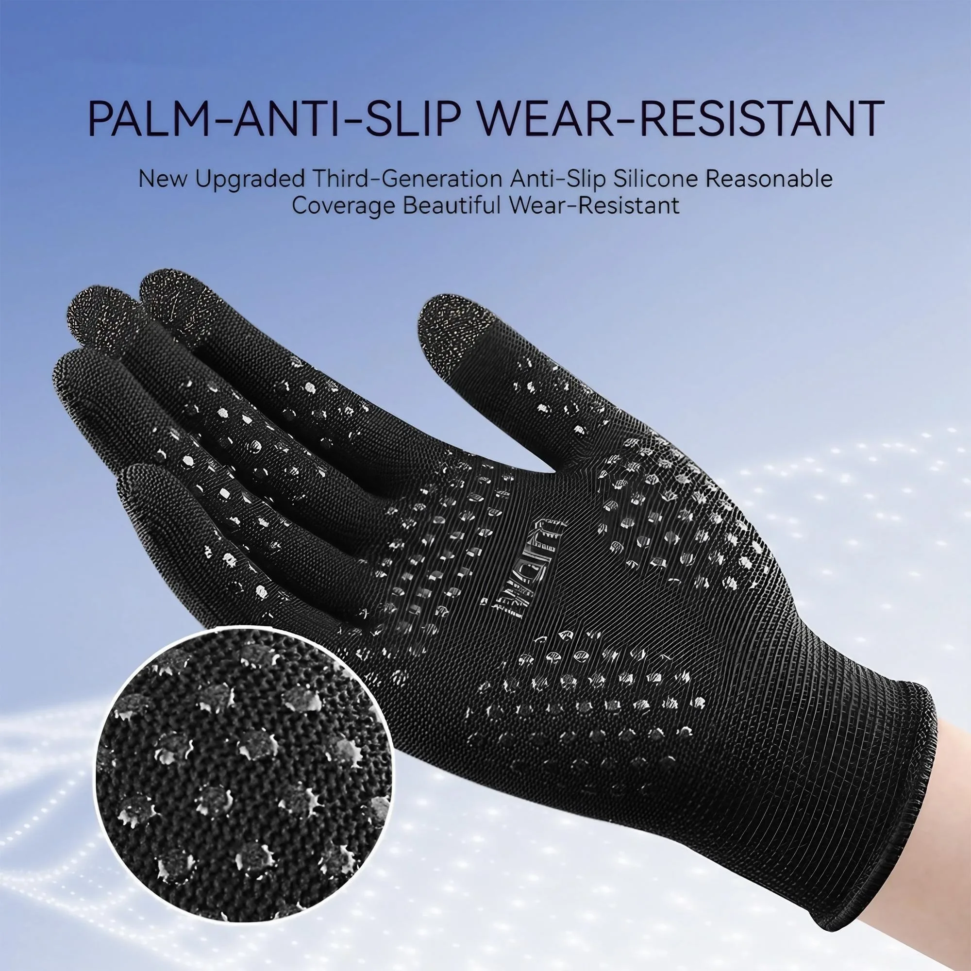Cycling Gloves Breathable Anti - Mountain Biking Gloves Mens recension och pris